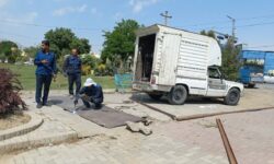 سرعت عمل شهرداری منطقه ۳ همدان با وقوع حادثه غیر مترقبه برای کودک