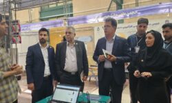 دومین روز نمایشگاه کار استان همدان با حضور رئیس اتاق بازرگانی همدان