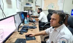 پاسخگویی به بیش از ۲۵ هزار تماس بیماران و مصدومین