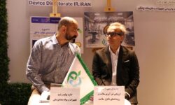 بازدید معاون بین‌الملل دانشگاه علوم پزشکی همدان از نمایشگاه بین‌المللی ایران‌هلث