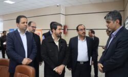 حضور سرزده استاندار در بانک مسکن و بازدید از چگونگی ارائه خدمات بانکی