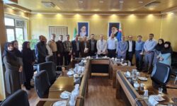آیین تکریم و معارفه معاونت امور بازرگانی و توسعه تجارت اداره‌کل صمت استان همدان برگزار شد