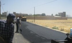 پایان عملیات فاز اول اجرای طرح هادی روستای شوشاب ملایر