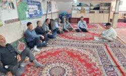 برگزاری دوره آموزشی اطفاء حریق و مقابله با سوزاندن بقایای گیاهی در روستای مهبار