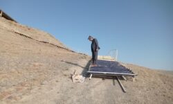 آغاز عملیات اجرایی مسیر دسترسی و پله آهنی در تپه باستانی نوشیجان ملایر