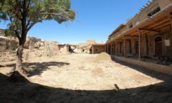 مرمت کاروانسرای جلدی همدان به نیمه رسید