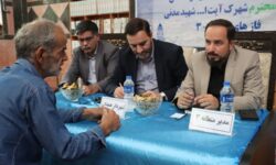 دیدار بی‌واسطه شهردار همدان با مردم فازهای یک تا سه شهرک مدنی