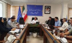 بررسی مشکلات تولیدکنندگان نهاوند در نشست با مدیرکل صمت استان همدان