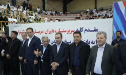 افتتاحیه مسابقات انجمن شیتوریو کاراته‌دو ایران