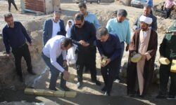 آیین خشت‌گذاری طرح ملی “مدرسه اولیا” برگزار شد