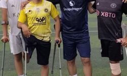 حضور فوتبالیست‌های قطع عضو نهاوند در اردوی تیم ملی