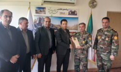 همکاری شرکت سیاحتی علیصدر با تیپ ۲۱۶ زرهی شهید قهرمان همدان