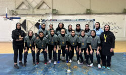 قهرمانی دانشگاه آزاد اسلامی همدان در لیگ برتر هاکی بانوان کشور