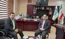 دیدار مدیرعامل اتحادیه تعاونی روستایی شهرستان همدان با مدیرکل امور مالیاتی استان
