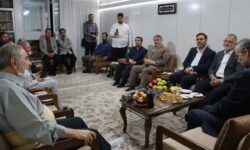 دیدار شهرداران تهران و همدان با سردار حاج جعفر مظاهری