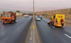 اجرای بیش از ۲ هزار کیلومتر خط‌کشی در راه‌های استان همدان از ابتدای سال