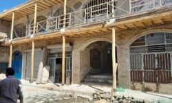 آغاز فاز سوم مرمت کاروانسرای سعادت نهاوند