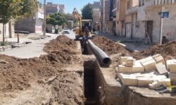 آغاز اجرای پروژه شبکه جمع‌آوری فاضلاب مساکن ملی نهاوند