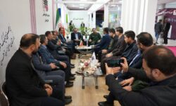 بازدید هیأت تجاری افغانستان از نمایشگاه صنایع همدان 