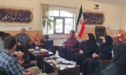 دیدار رئیس اداره ورزش و جوانان با فرماندار تویسرکان به مناسبت هفته تربیت بدنی و ورزش