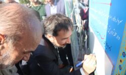 رونمایی از یادمان سپهبد شهید علی شادمانی در همدان