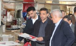 بازدید عباس صوفی از شرکت آریا ایده‌آل همدان؛ حمایت از تولید و اشتغال جوانان در اولویت
