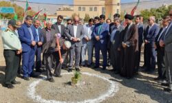 کلنگ‌زنی ساختمان دادسرای تویسرکان برگزار شد