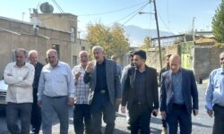 آسفالت معابر روستای اشتران با اعتبار ۱۷ میلیارد ریال انجام شد