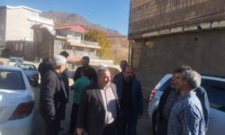 بازدید مدیرکل بنیاد مسکن استان همدان از روستای «گشانی»