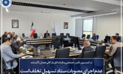 عدم اجرای مصوبات ستاد تسهیل تخلف است