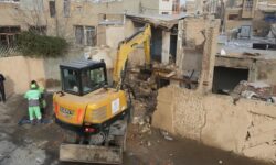 دومین تملک و تخریب ملک در مسیر ایجاد راه دسترسی جدید بلوار شهید آیت‌الله رئیسی