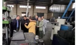 بازدید معاون صنایع کوچک شرکت شهرک‌های صنعتی استان همدان از واحدهای تولیدی تویسرکان و فرسفج