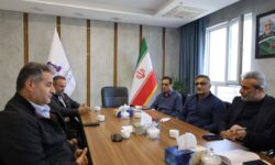 دیدار مدیرعامل شرکت شهرک‌های صنعتی با اعضای هیئت‌مدیره شهرک صنفی–صنعتی بوعلی