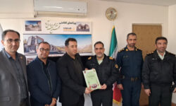 تداوم همکاری‌های دوجانبه شرکت سیاحتی علیصدر و فرماندهی انتظامی همدان