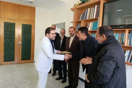 رئیس جدید اداره فرهنگ و ارشاد اسلامی نهاوند معارفه شد