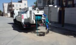 شست‌وشوی ۸۴۰ کیلومتر شبکه فاضلاب در همدان