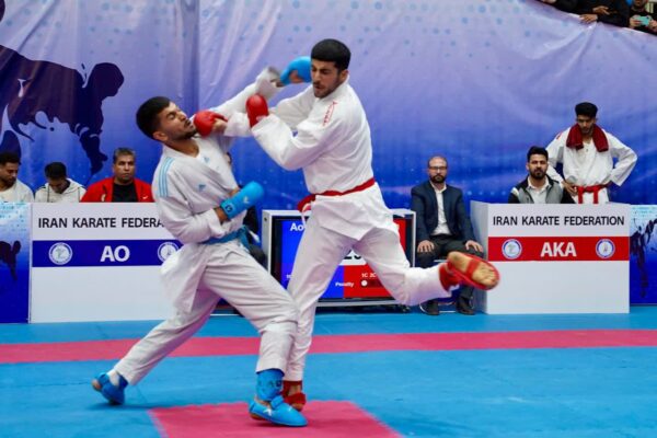 صعود مقتدرانه رعد پدافند هوایی همدان به نایب‌قهرمانی سوپرلیگ کاراته کشور