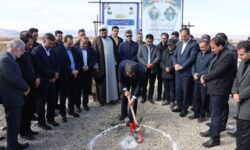 کلنگ‌زنی کارخانه زاگرس مواد ساینا با ۸ میلیون دلار سرمایه‌گذاری در ملایر