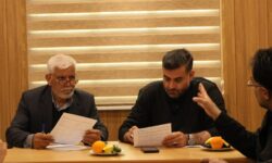 برگزاری نشست مدیرعامل شرکت شهرک‌های صنعتی استان همدان با شرکت خدماتی شهرک صنعتی لالجین