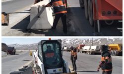 ️ارتقای ایمنی محور همدان–کرمانشاه با اجرای عملیات نصب نیوجرسی و روشنایی