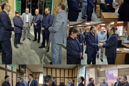 بازدید مدیرعامل بانک کشاورزی از مدیریت و شعب کشیک استان همدان در تعطیلات نوروز