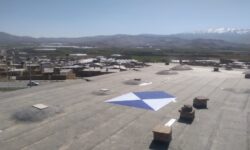 کاروانسرای جهانی فرسفج زیر چتر «سپر آبی»