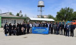 بازدید مدیران روابط عمومی دستگاه‌های اجرایی استان همدان از شرکت سیم و کابل همدان