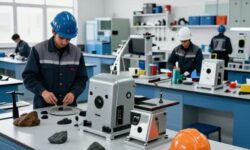تجهیز هنرستان شهرک شهید مدنی همدان و راه‌اندازی رشته «معدن» با حمایت ایمیدرو