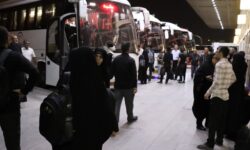 اعزام بیش از ۱۳ هزار زائر اربعین از همدان به مرزهای غربی/ پیک بازگشت زائران آغاز شد