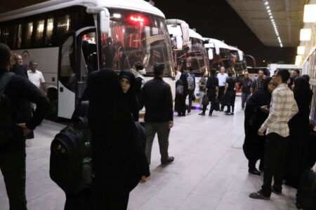اعزام بیش از ۱۳ هزار زائر اربعین از همدان به مرزهای غربی/ پیک بازگشت زائران آغاز شد