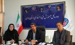 مهارت، محور پیشرفت؛ آغاز هفته کاری استاندار همدان در جمع خانواده فنی و حرفه‌ای