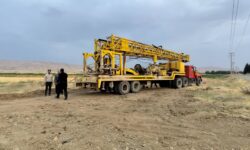 حفاری چاه شماره ۱۲ اسدآباد آغاز شد