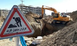 آغاز عملیات اجرایی شبکه جمع‌آوری فاضلاب مسکن ملی کوی پرواز در همدان