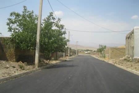 تکمیل فاز سوم اجرای طرح هادی روستای کسب